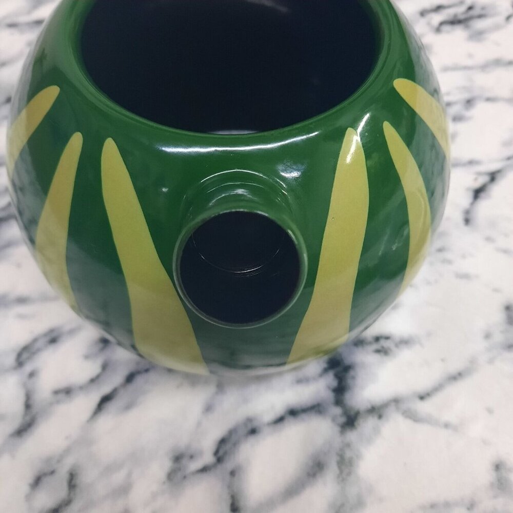 Vintage 90s Copco Watermelon Theme Enamel Metal Teapot Whistling Tea Kettle Pot - Picture 10 of 11